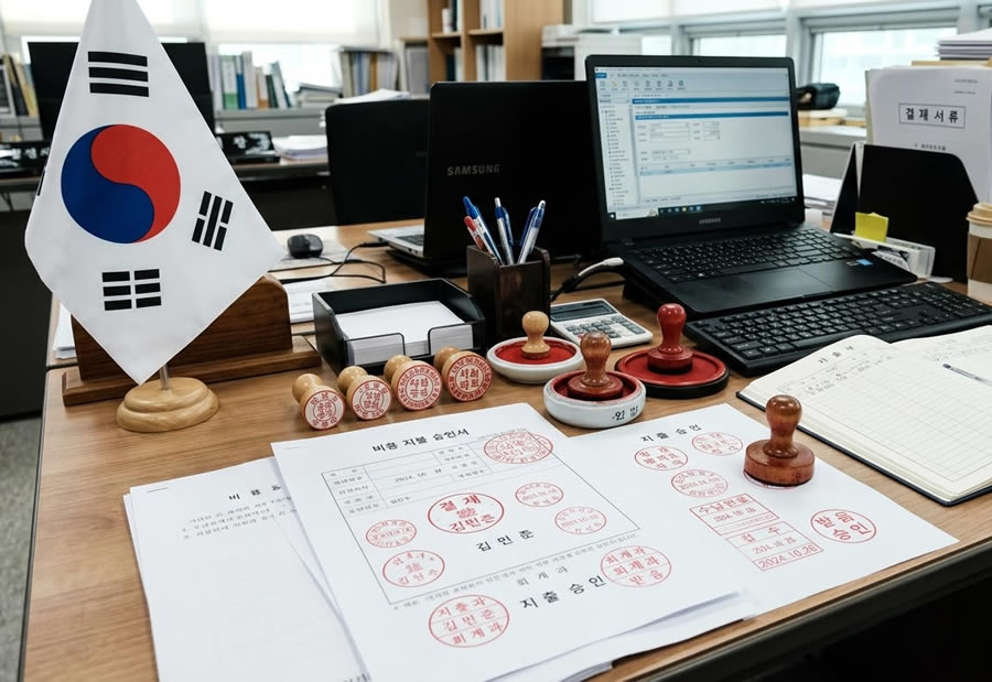 Dịch vụ khắc dấu chữ tiếng H&agrave;n Quốc