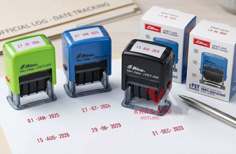 Khắc Con dấu ng&agrave;y th&aacute;ng năm, dấu NSX, dấu HSD Nghệ An H&agrave; Tĩnh
