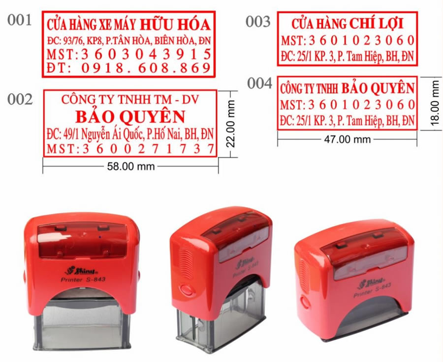 Danh s&aacute;ch C&ocirc;ng ty trung t&acirc;m khắc dấu mộc tại H&agrave; Nội